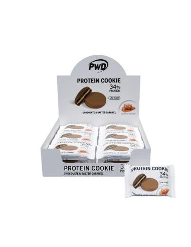 PROTEIN COOKIE 34% protein choco-toffe 18uds. PWD