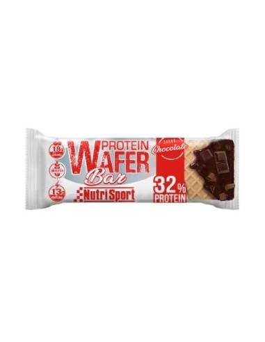 PROTEIN WAFER barritas chocolate 15ud NUTRISPORT