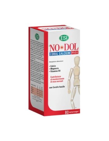 NO DOL CORAL CALCIUM MAX 80cap. TREPATDIET-ESI