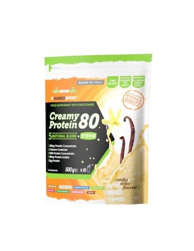 CREAMY PROTEIN Vainilla delice 500gr. NAMED SPORT