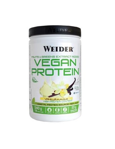 WEIDER VEGAN PROTEIN vainilla 540gr.