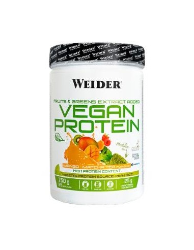 WEIDER VEGAN PROTEIN mango matcha 750gr.