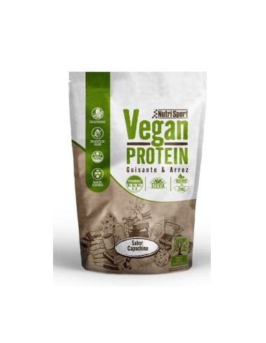 VEGAN PROTEIN cappuchino bolsa 468gr. NUTRISPORT