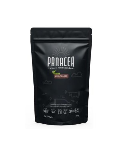 PANACEA aislado de proteina chocolate 350gr. VEGAN PALEOBULL