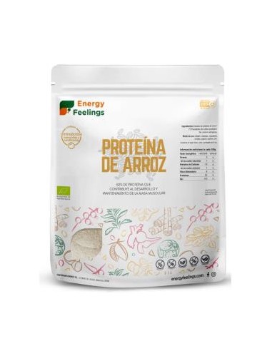 PROTEINA DE ARROZ 1kg. ECO VEGAN SG ENERGY FEELINGS