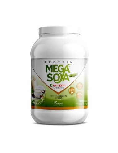 PROTEIN MEGA SOYA proteina de soja capuchino 1kg. PLANTAPOL