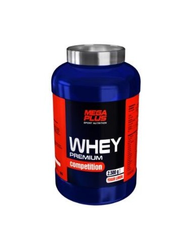 WHEY PREMIUM COMPETITION fresa 1kg. MEGA PLUS