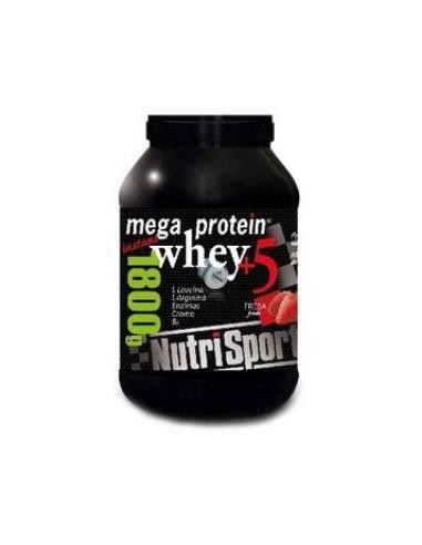 MEGA PROTEIN 5 WHEY chocolate 1,8kg. NUTRISPORT