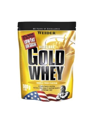 WEIDER GOLD WHEY vainilla 500gr.