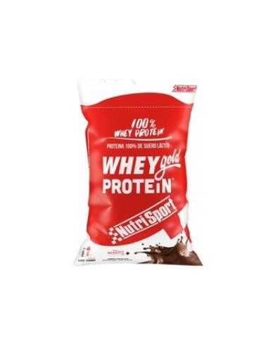 WHEY GOLD PROTEIN chocolate bolsa 2kg. NUTRISPORT