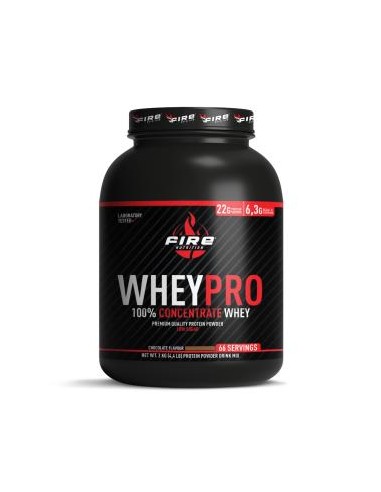 WHEYPRO CONCENTRATE chocolate 2kg. FIRE NUTRITION