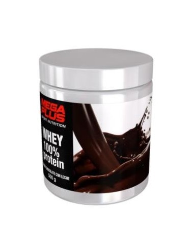 WHEY 100% PROT chocolate con leche 500gr. MEGA PLUS