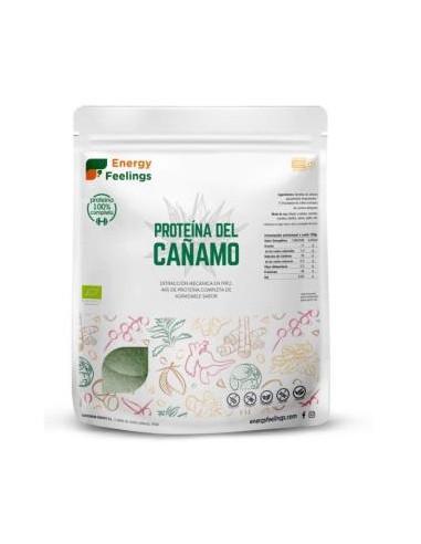 PROTEINA DE CAÑAMO 1kg. ECO VEGAN SG ENERGY FEELINGS