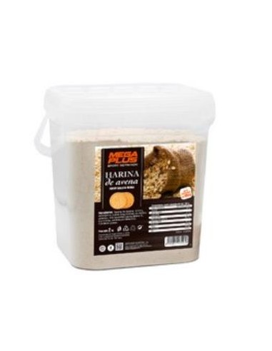 HARINA DE AVENA sabor galleta maria 2kg. MEGA PLUS