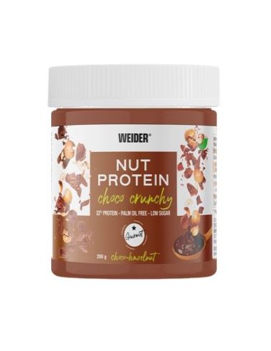 WEIDER NUT PROTEIN crema de chocolate crunchy 250g