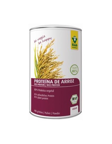 PROTEINA DE ARROZ natural 400gr. BIO SG VEGAN RAAB VITALFOOD