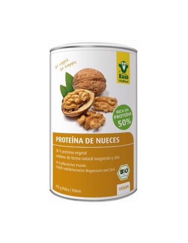 PROTEINA DE NUECES natural 420gr. BIO SG VEGAN** RAAB VITALFOOD