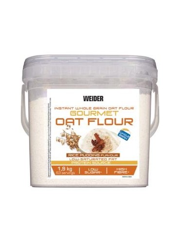 WEIDER HARINA DE AVENA arroz con leche 1,9kg.