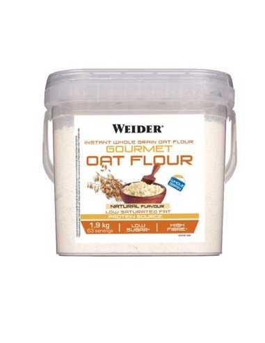 WEIDER HARINA DE AVENA natural 1,9kg.