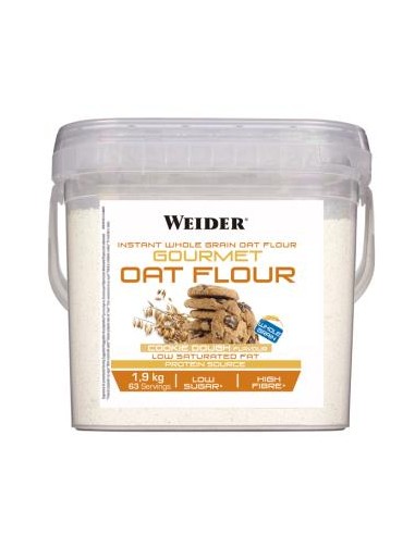 WEIDER HARINA DE AVENA cookie dough 1,9kg.