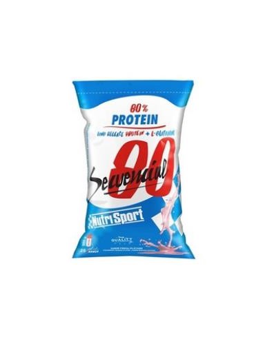 SECUENCIAL 80 fresa-platano bolsa 500gr. NUTRISPORT