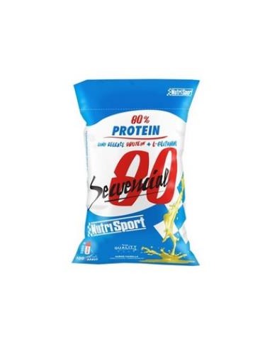 SECUENCIAL 80 vainilla bolsa 2kg. NUTRISPORT