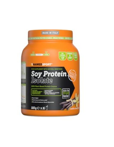 SOY PROTEIN ISOLATE Vainilla cream 500gr. NAMED SPORT