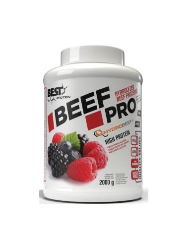 BEEF PRO frutos del bosque 2000gr. BEST PROTEIN