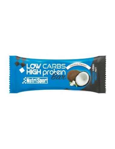 LOW CARBS HIGH PROTEIN coco 16barritas NUTRISPORT