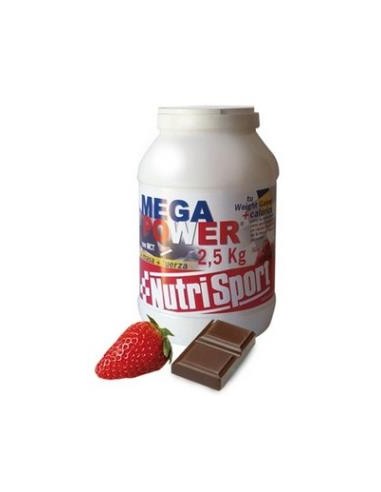 MEGAPOWER sabor fresa 2,5kg. NUTRISPORT