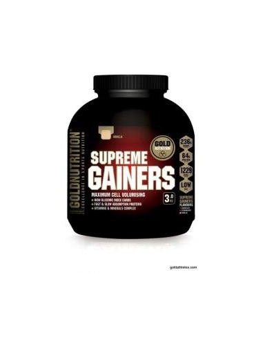 SUPREME GAINERS chocolate 3kg. GOLD NUTRITION