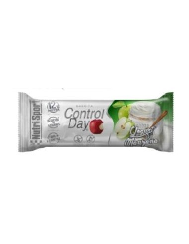 BARRITA YOGURT-MANZANA CONTROLDAY caja 28uds. NUTRISPORT