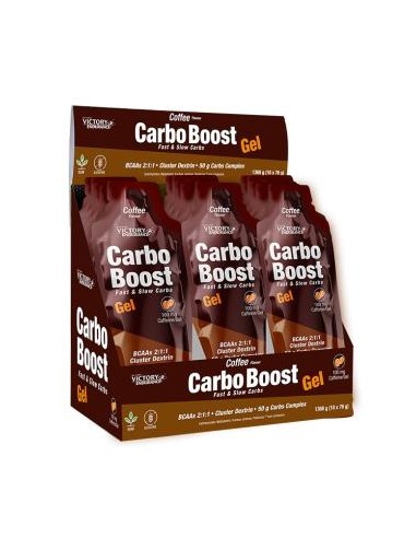 CARBO BOOST GEL cafe 18uds. VICTORY ENDURANCE