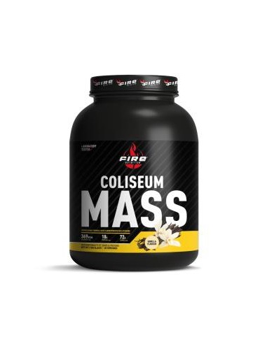 COLISEUM MASS GAINER vainilla 3kg. FIRE NUTRITION