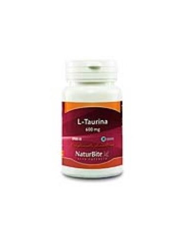 L-TAURINA 600mg. 60cap. NATURBITE