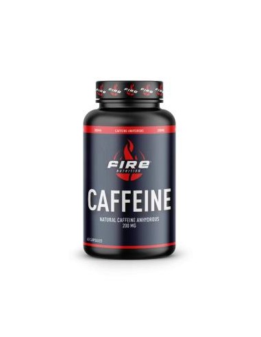 CAFFEINE ANHYDROUS 200mg 60cap. FIRE NUTRITION