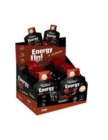 VICTORY ENDURANCE ENERGY UP gel +cafeina cola 24ud