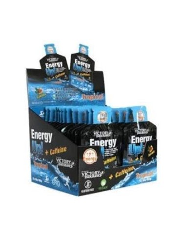 VICTORY ENERGY UP gel +cafeina tropical 24ud. VICTORY ENDURANCE