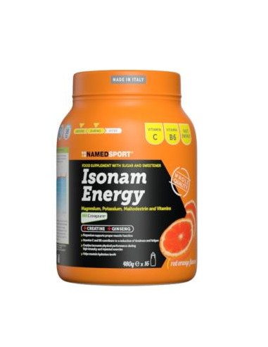 ISONAM ENERGY Orange 480gr. NAMED SPORT