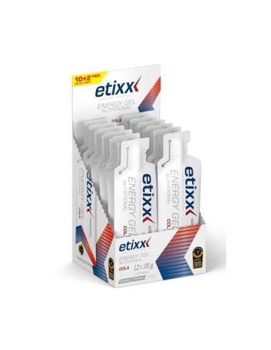 ETIXX ENERGY NUTRITIONAL gel sabor cola 12ud.