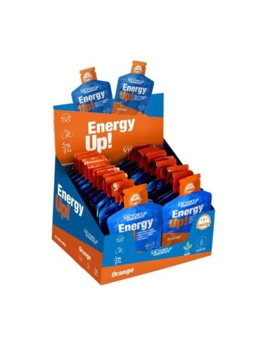 VICTORY ENDURANCE ENERGY UP gel naranja 24ud.