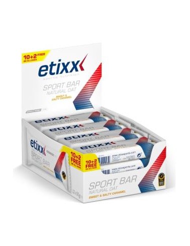 ETIXX SWEET & SALTY oat bar 12barritas