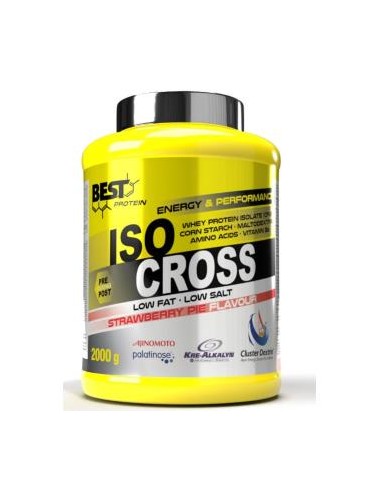 ISO CROSS tarta fresa 2000gr. BEST PROTEIN