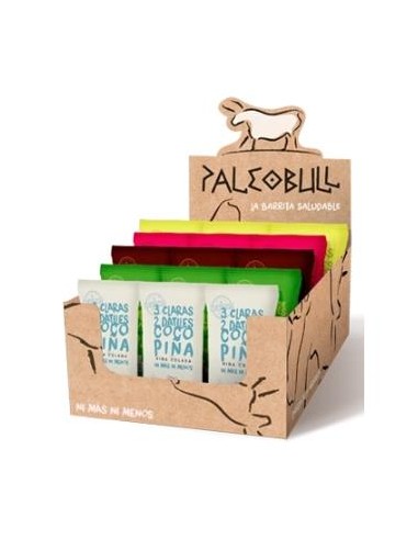 PALEOBULL barritas pack nuevos sabores caja 15ud