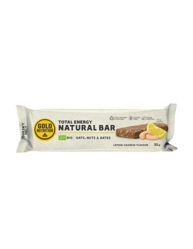 NATURAL BAR barritas lemon-cashew 15uds. BIO GOLD NUTRITION