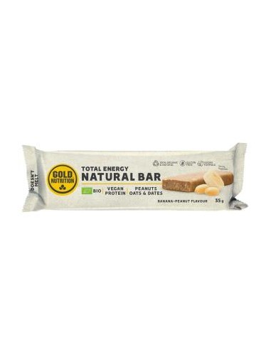 NATURAL BAR barritas banana-peanut 15uds. BIO GOLD NUTRITION