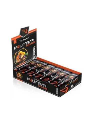 INFISPORT FRUIT BAR MIXED 40gr 24un