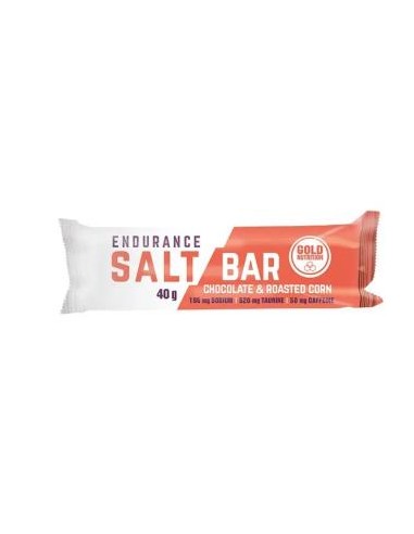 ENDURANCE SALT BAR choco-maiz tostado 15ud. GOLD NUTRITION