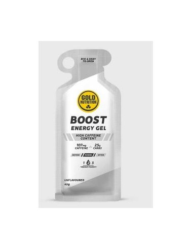 BOOST ENERGY GEL neutro 16geles. GOLD NUTRITION