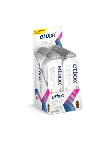 ETIXX ISOTONIC ENERGY gel sabor manzana 12ud.